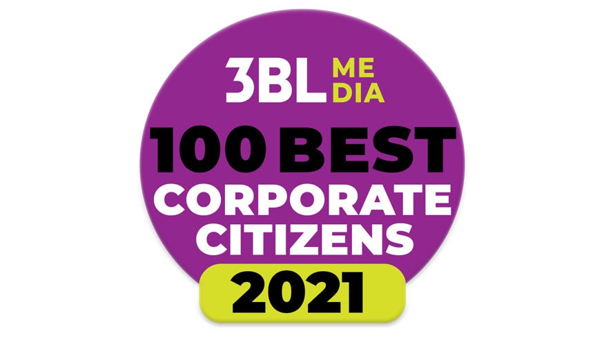 3BL Media 100 Best Corporate Citizens Award 2020 - Ecolab