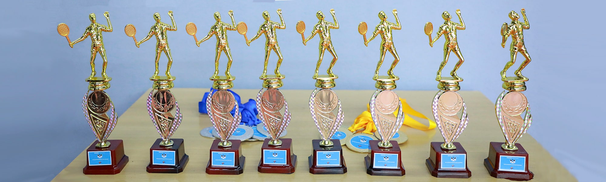 Ecolab Digital Center Badminton League Trophies
