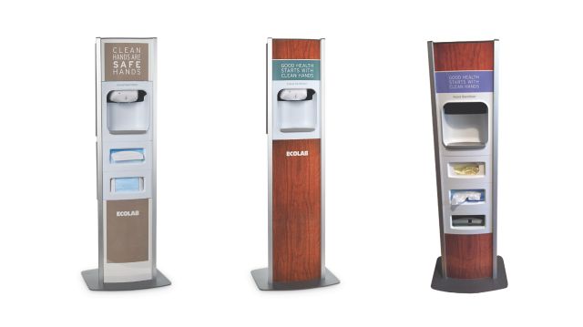 Nexa™ Cough Stations and Sanitizer Stands