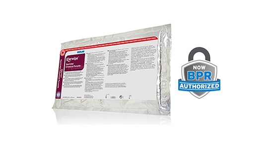 Klerwipe™ Sporicidal Enhanced Peroxide - Pouch Wipes