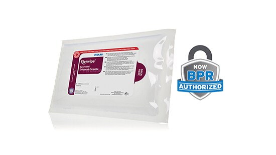 Klerwipe™ Sporicidal Enhanced Peroxide - Pouch Wipes