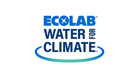 Ecolab Water for Climate logo