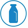 Milk jug icon.