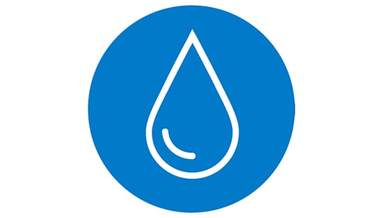 Water drip icon