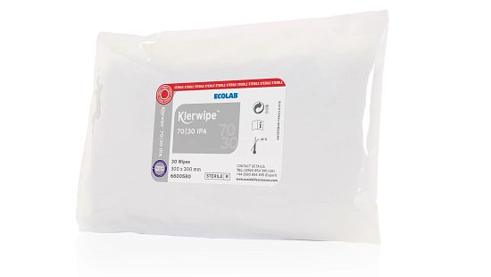 Klerwipe 7030 IPA with Dionized Water